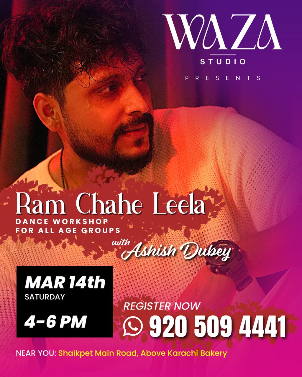 Ram Chahe Leela Dance Workshop